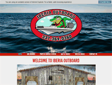 Tablet Screenshot of iberiaoutboard.com